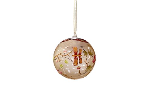 Sage & Co. XAO17163 4″ Hand Painted Butterfly Ornament