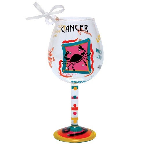Santa Barbara Design Studio Lolita Holiday Mini-Wine Ornament, Cancer