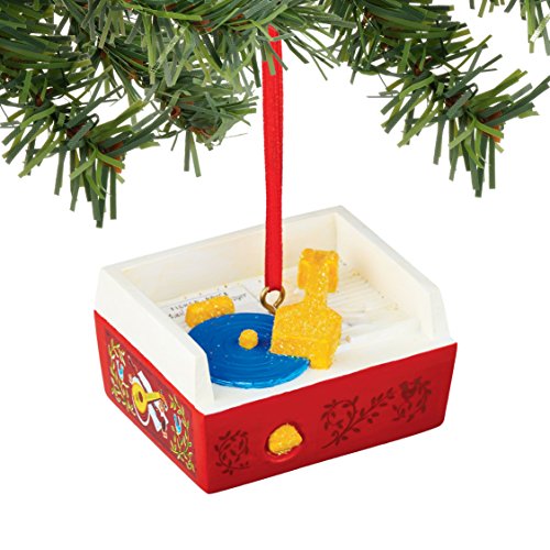 Department 56 Fisher Price Record Player Ornament