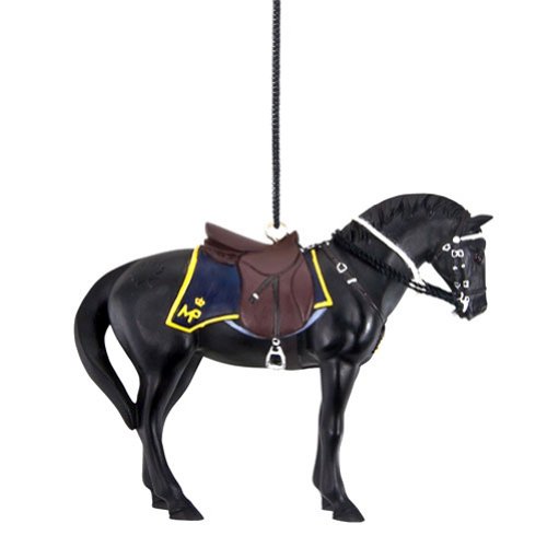 Trail of Painted Ponies Royal Canadian Mounted Police Standing On Guard Ornament By Enesco
