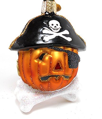Old World Christmas Pirate Pumpkin Ornament