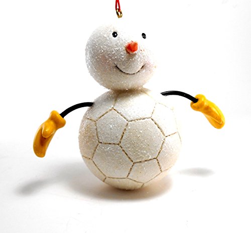Volleyball Snowman Ornament