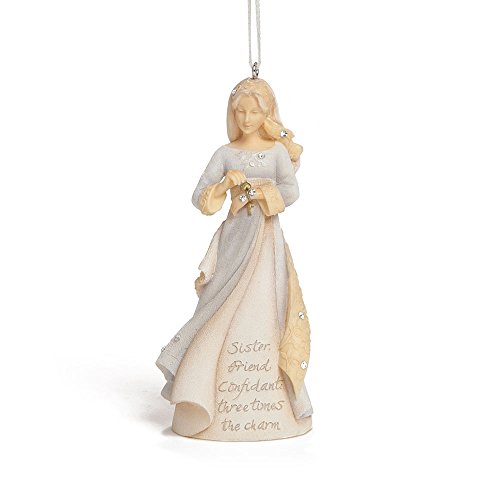 Enesco Foundations Gift Sister Ornament, 4.13-Inch