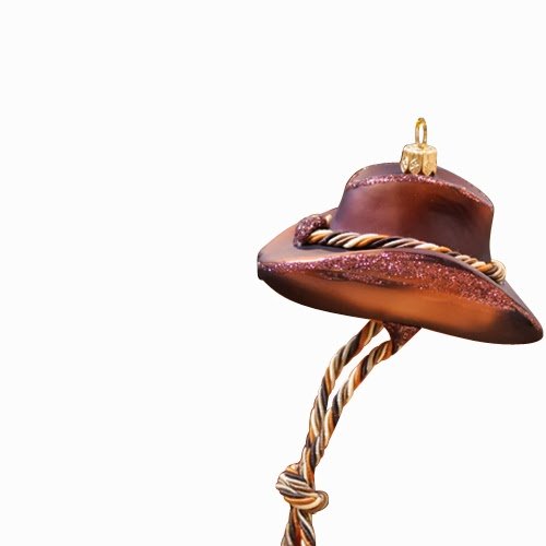 Ornaments to Remember: COWBOY HAT Christmas Ornament