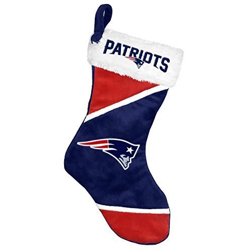 2014 NFL Football Team Logo Colorblock Holiday Stocking (New England Patriots)