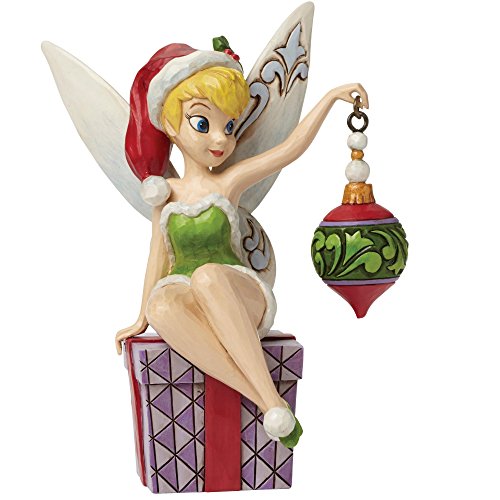 Jim Shore Disney Traditions Tinker Bell w/Ornaments Figurine