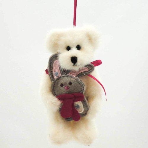 Boyds Bears Plush BUNNI ORNAMENT 4028361 Christmas Plush New