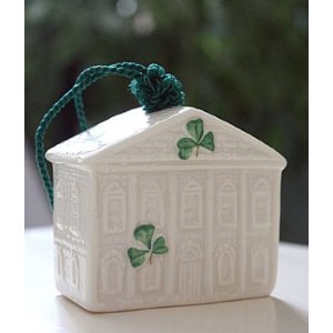 Belleek Old Parliament House Annual 2011 Ornament, 2.3″