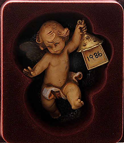 1986 Fontanini Annual Angel Ornament – Cherub Holding Lantern
