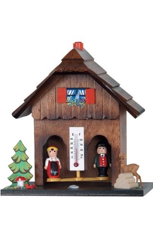 90-1-Engstler Christmas Decor Weatherhouse – 6″H X 5.75″W X 4″D