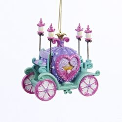 Kurt Adler 3.5″ Resin Princess Carriage Ornament