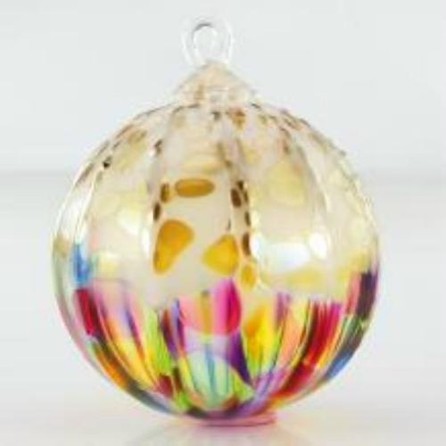 Glass Eye Studios Rainbow Sprinkle Ornament