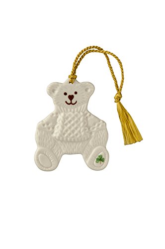 Belleek Teddy Bear Ornament
