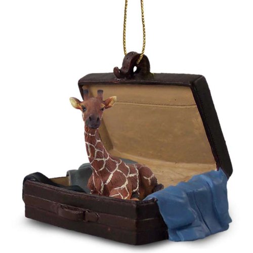Giraffe Traveling Companion Ornament