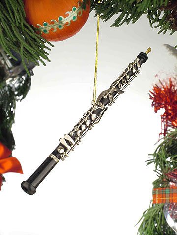 Black Music Oboe Musical Instrument Ornament NEW