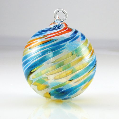 Glass Eye Studio Hand Blown Glass Ornament – Seashore