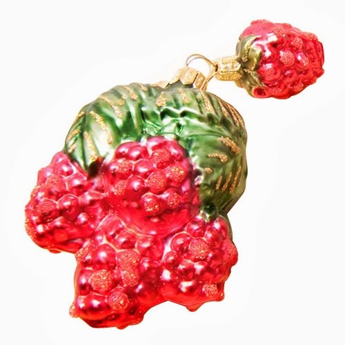 Ornaments to Remember: RASPBERRY Christmas Ornament
