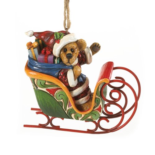 Jim Shore for Boyd’s Bears by Enesco Bearing Gifts Resin Ornament