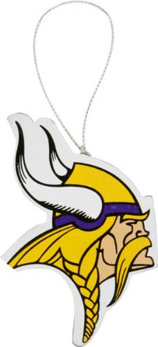 Minnesota Vikings Flat Resin Logo Christmas (Holiday) Ornament