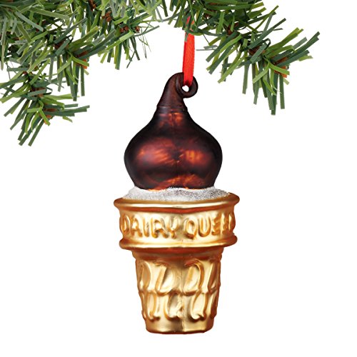Department 56 Dairy Queen Chocolate Dip Cone Ornament