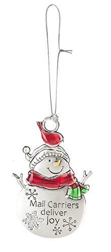 Christmas Snow Pals Ornaments – Mail Carriers deliver joy