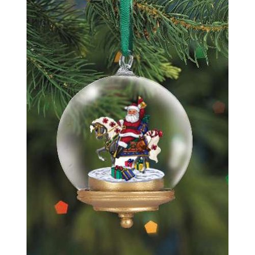 Breyer Gifts from Santa Glass Globe Ornament