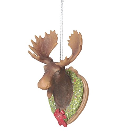 Moose Trophy Mount Christmas Tree Ornament