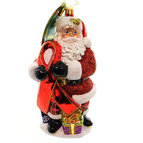 Christopher Radko Caring Claus HIV/AIDS Charity Awareness Christmas Ornament