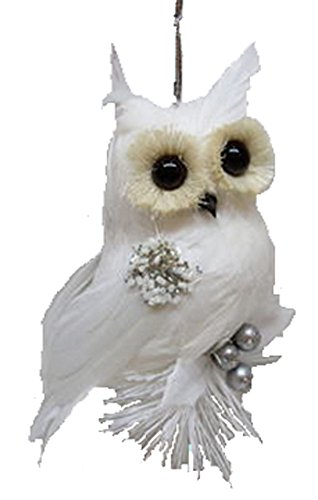 December Diamonds Ornament White Owl