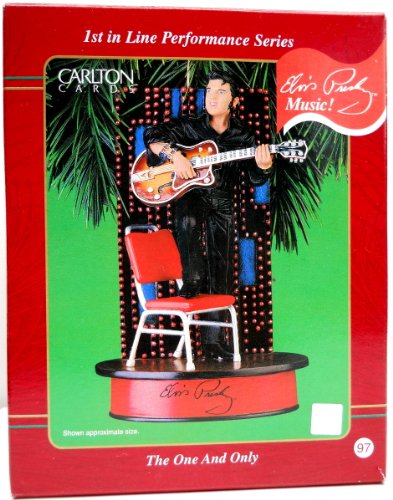 Elvis Presley – The One and Only 1st Carlton Cards 2001 Christmas Ornament