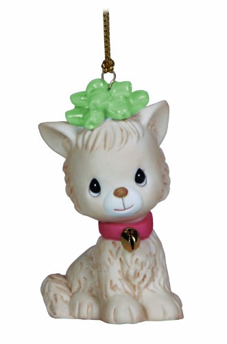Precious Moments Cat with Bow Ornament