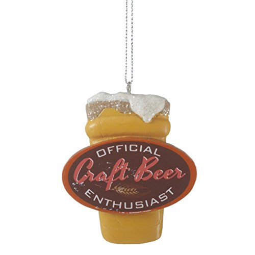 Official Craft Beer Mug Man Cave Ornament