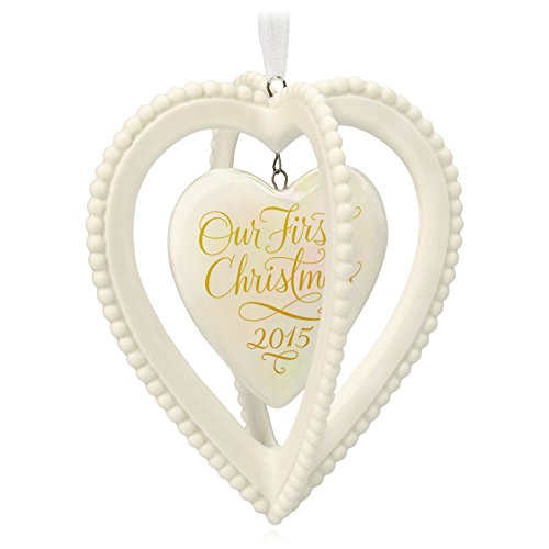 Hallmark Keepsake Ornament Our First Christmas Together Two Hearts