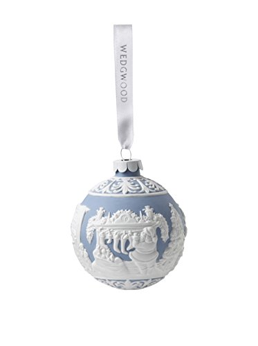 Wedgwood The Night Before Christmas Ornament, Blue