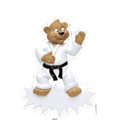 Karate Personalized Christmas Ornament
