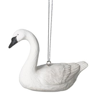 Trumpet Swan Ornament