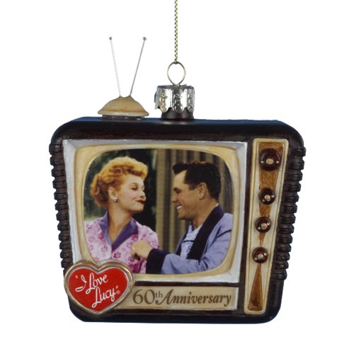 Kurt Adler “I Love Lucy” Glass TV Ornament