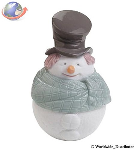 Nao Porcelain by Lladro DECO SNOWMAN (BOX) 2001602