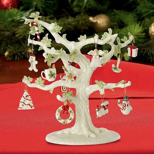 Lenox Set of Ornaments for Ornament Tree (Tree Not Included) (Winter delights)