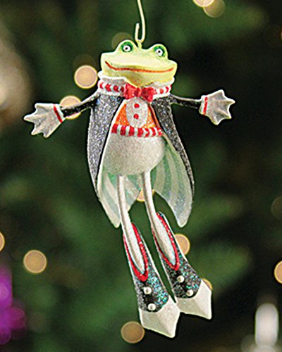 3.25″ Patience Brewster Krinkles Mini Lord A Leaping 12 Days of Christmas Ornament
