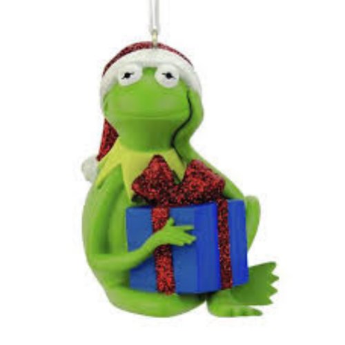 The Muppets Kermit the Frog as Santa Claus Christmas Ornament