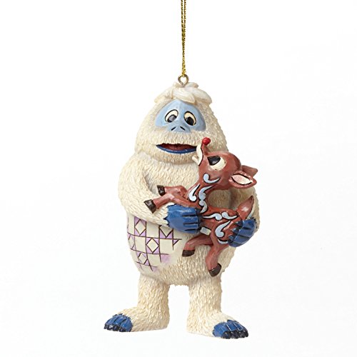 Jim Shore Bumble Holding Rudolph Orn Hanging Ornament