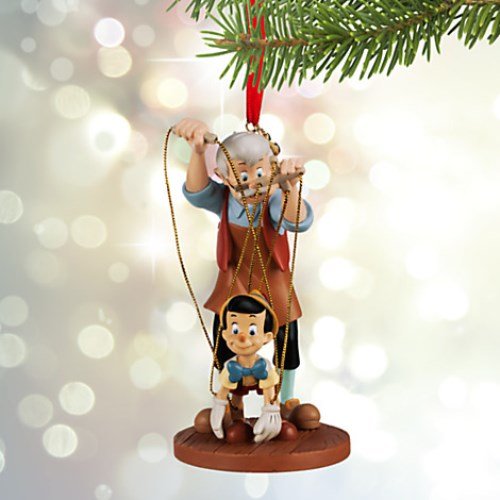 Disney Pinocchio and Geppetto Sketchbook Ornament – You gotta pull strings – 2015