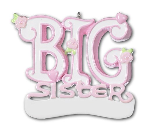 Personalized Christmas Ornament FAMILY BIG SISTER