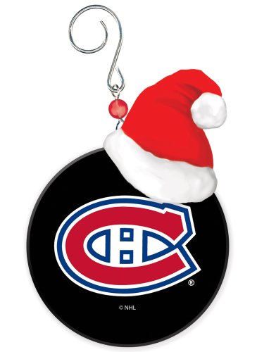 Montreal Canadiens Puck Christmas Ornament