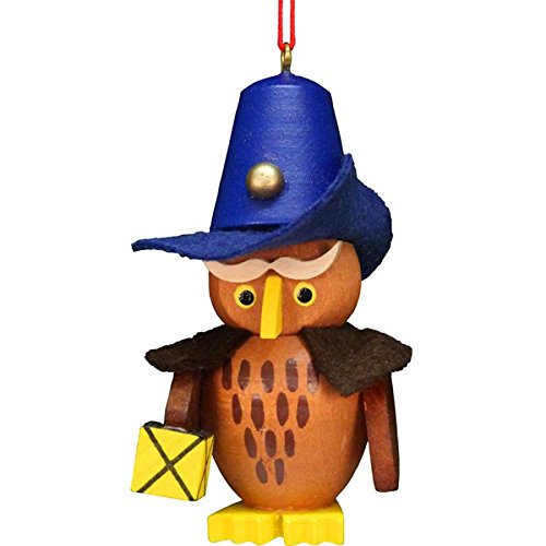 ULBR 10-0607 Christian Ulbricht Ornament – Owl Nightwatchman