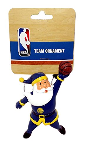 Golden State Warriors Action Santa Team Ornament