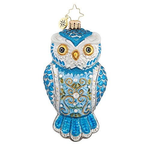 Christopher Radko Owl See You in Winter Christmas Ornament