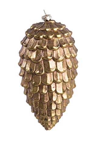 Christmas Golden Pinecone Hanging Tree Ornament