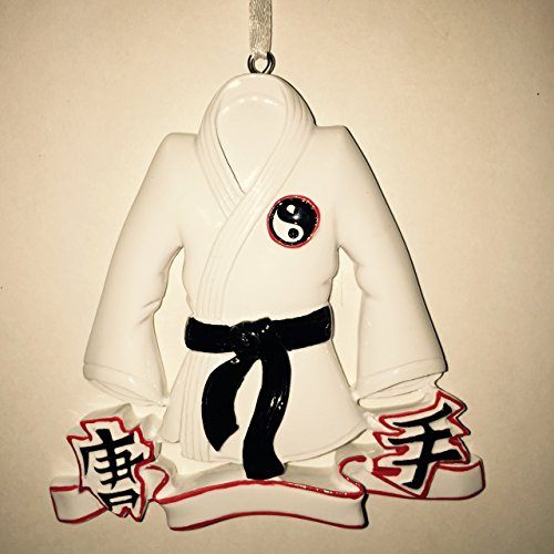 4285 Karate Jacket Personalized Christmas Ornament